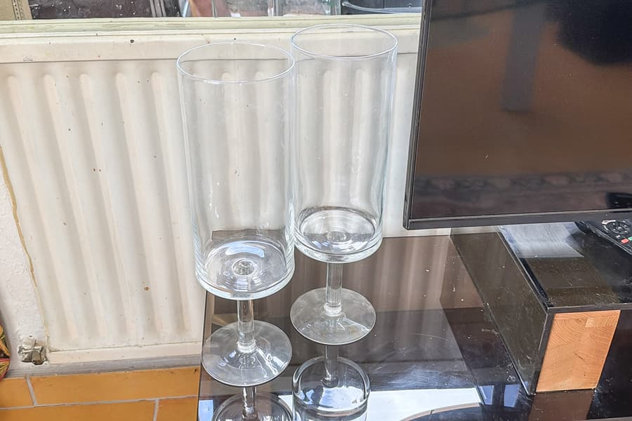 2 Glasvasen